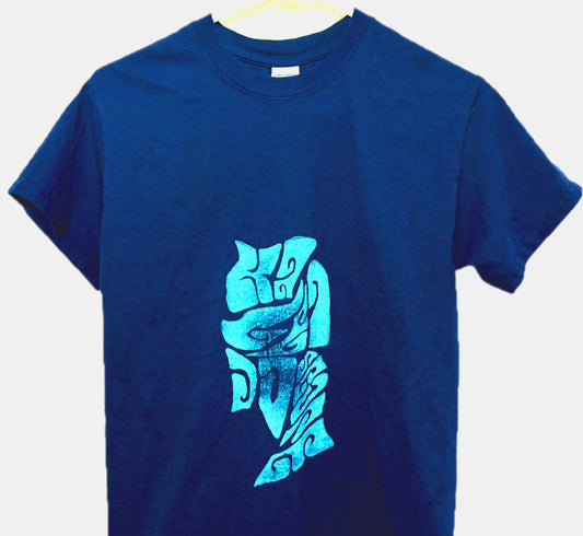 Type Logo Shirt - Blue